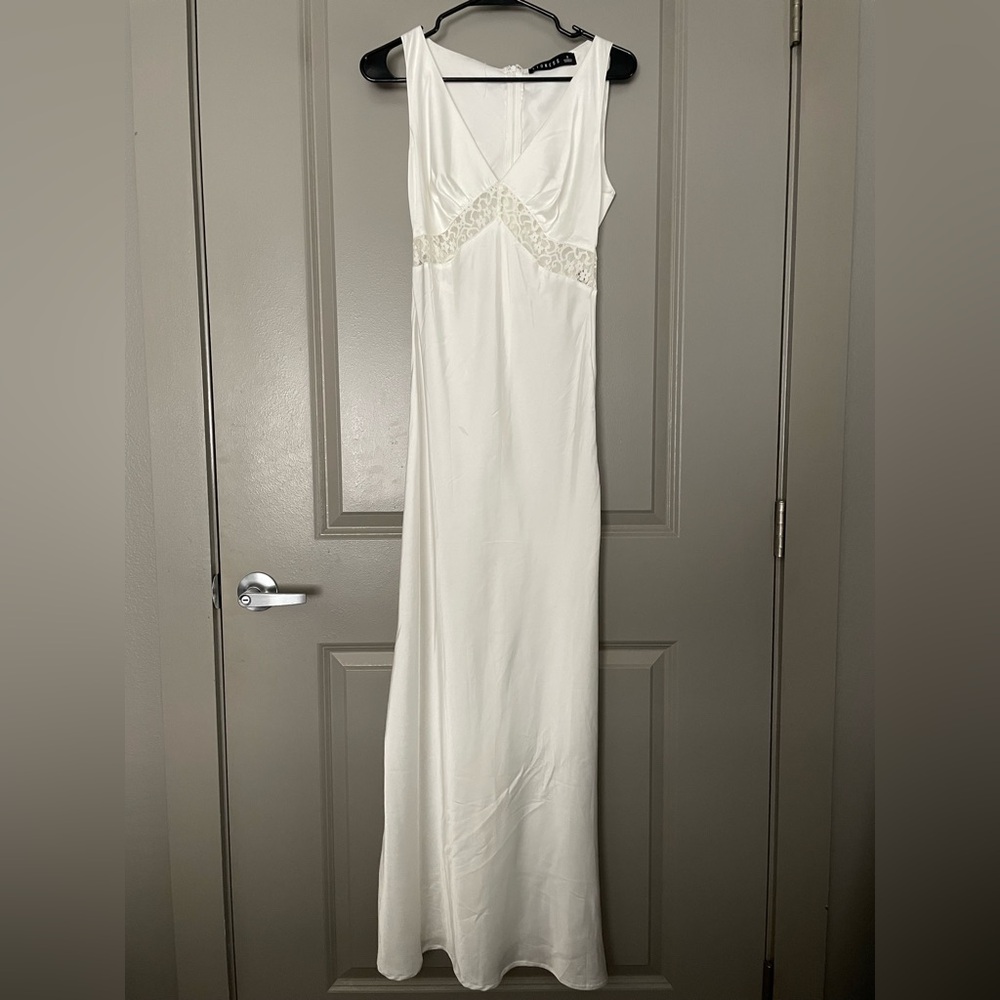Lioness Dakota white maxi dress
